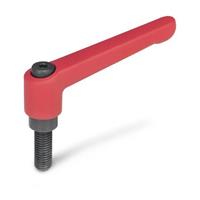 GN 300 Adjustable Hand Lever Zinc Die Casting Threaded Stud Steel